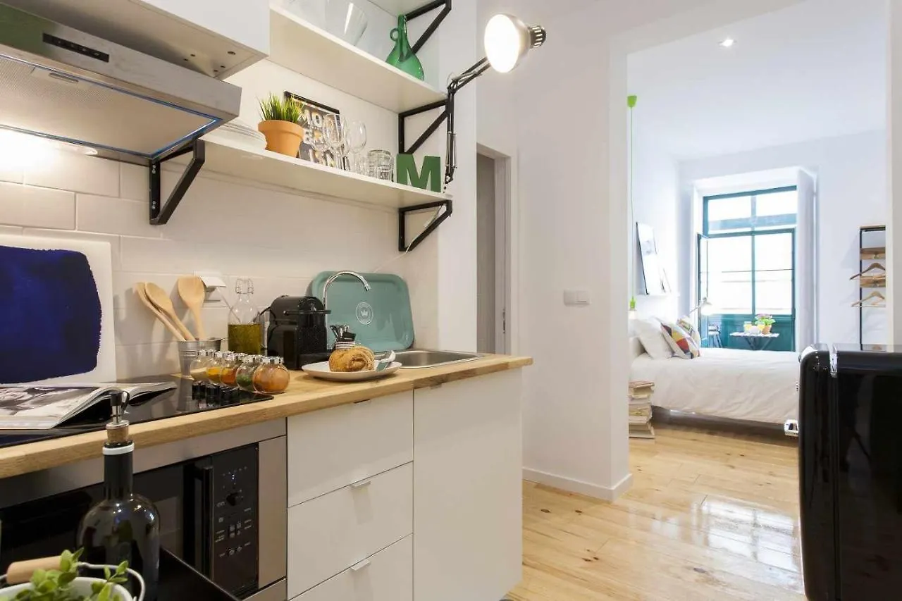 Green Design Studio Chiado City Center Lisbon Apartment